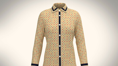 Ladies Print Shirt