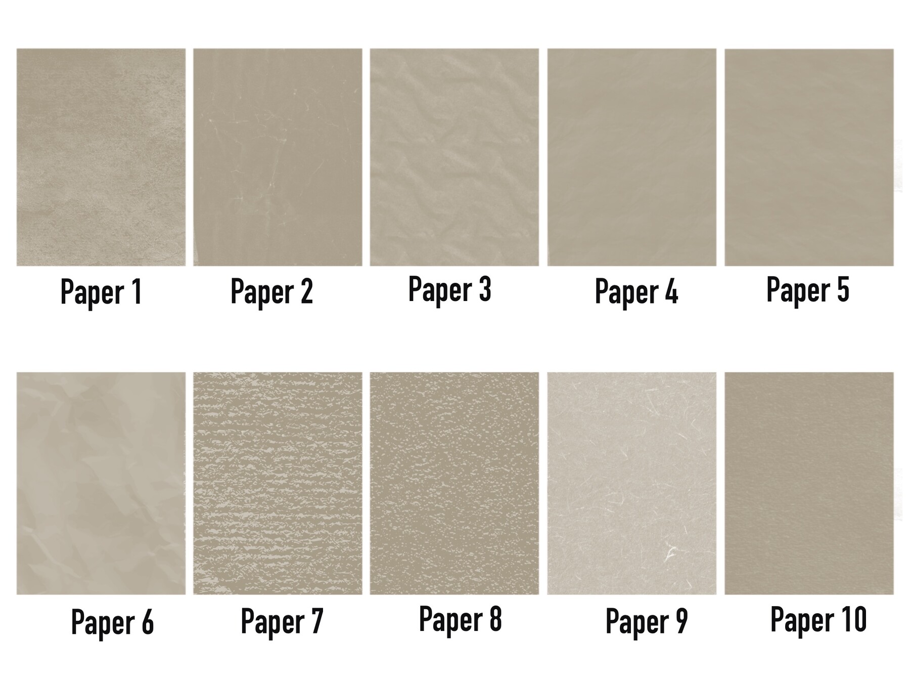 ArtStation 20 Watercolor Paper Texture Brush Set for Procreate Brushes