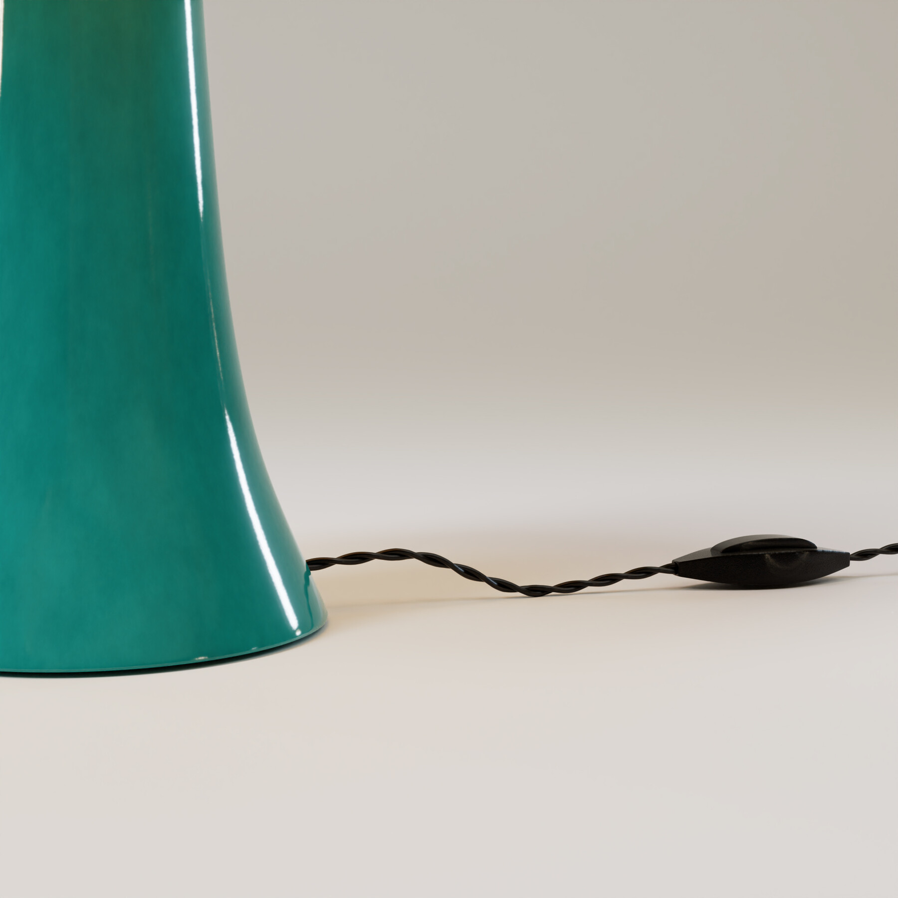 ArtStation Modern green table Lamp 3D model Resources