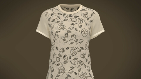 Ladies printed Tops