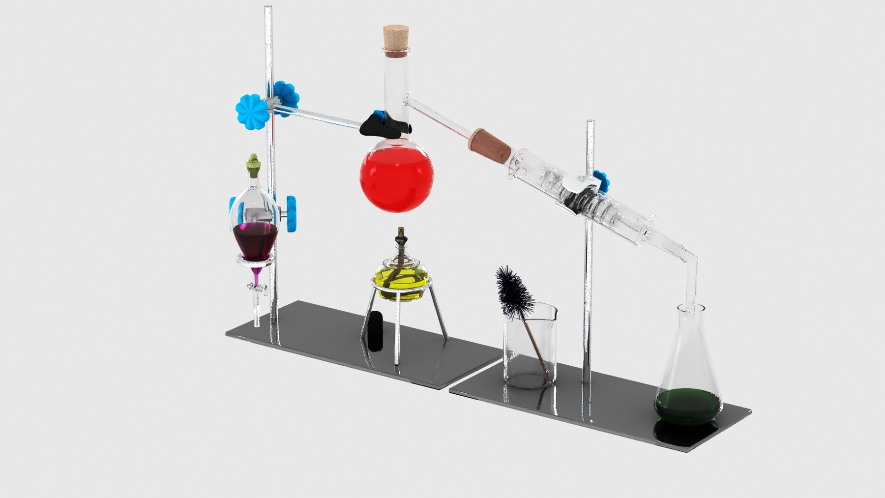 ArtStation Chemistry Laboratory Glassware (Condenser) Resources