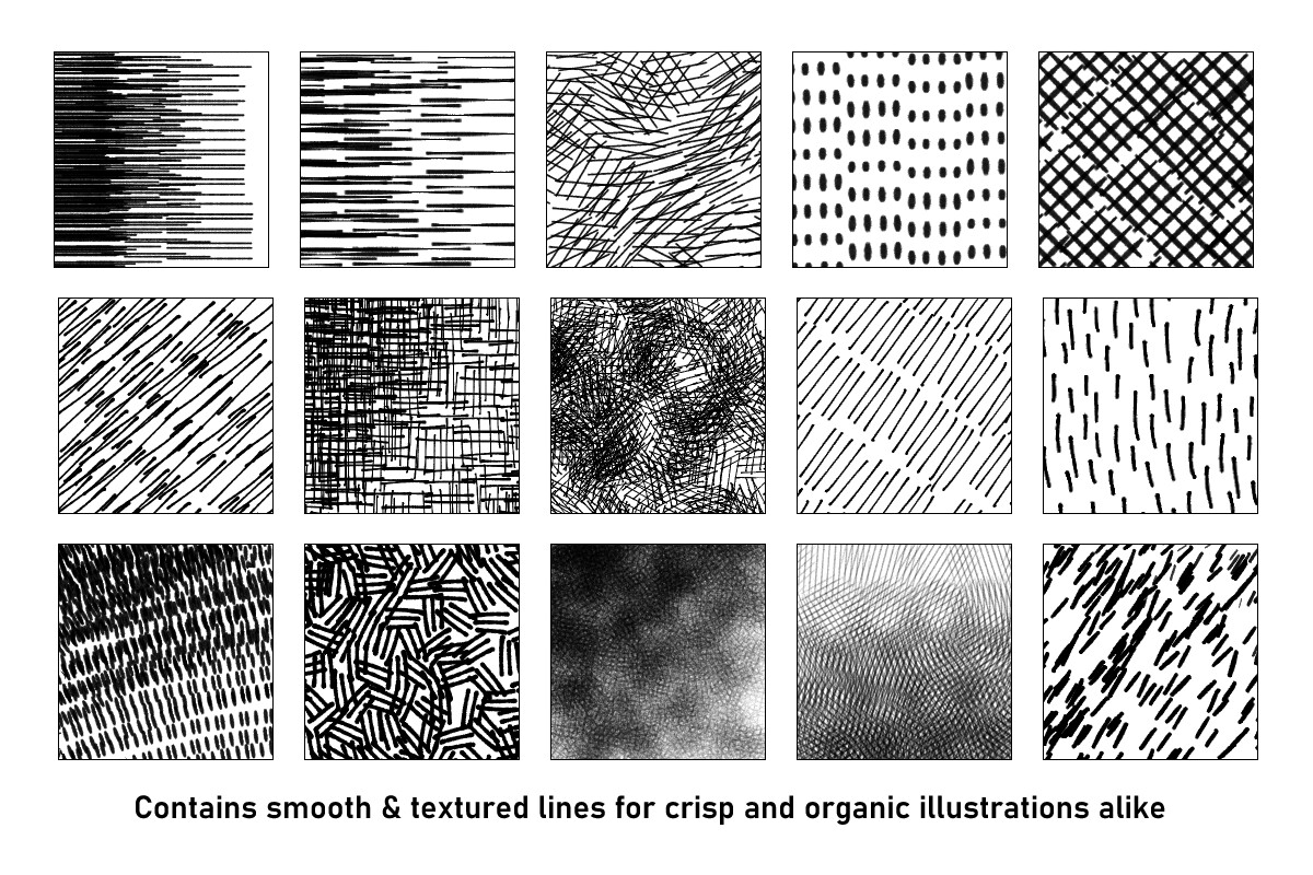 ArtStation - Hatching Set for Clip Studio Paint | Brushes