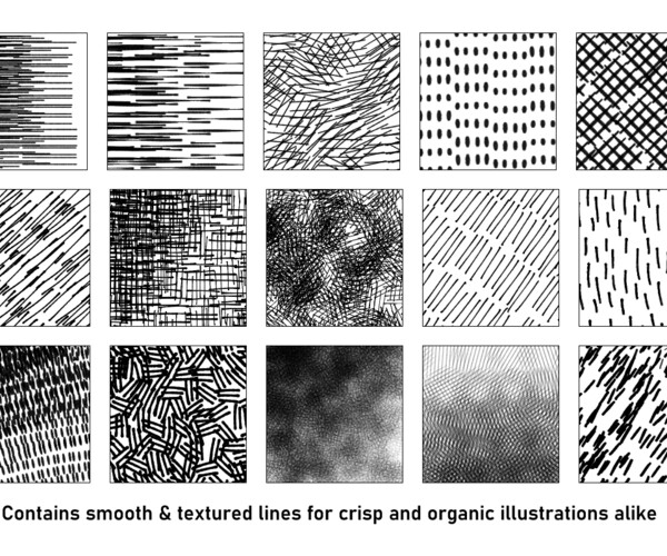 ArtStation - Hatching Set for Clip Studio Paint | Brushes