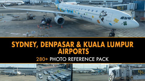 280+ Sydney, Denpasar and Kuala Lumpur Airports - Reference Photos