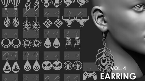 Earring IMM Brush Pack (21 in One) Vol.4