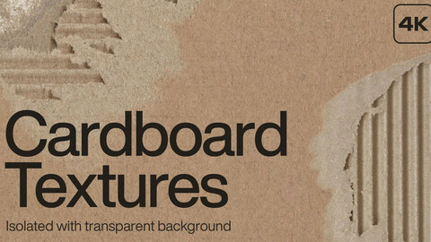 100 Cardboard Textures