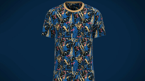 Mens Print T Shirt