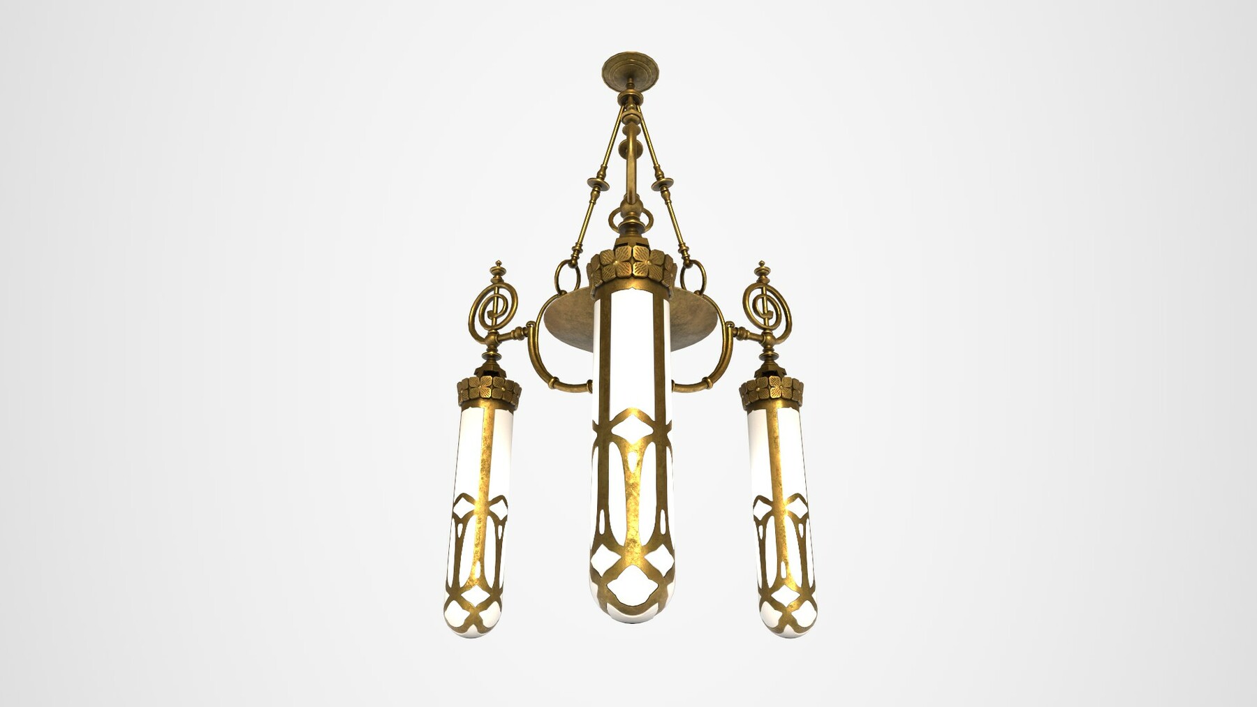 ArtStation Victorian living room chandelier Game Assets
