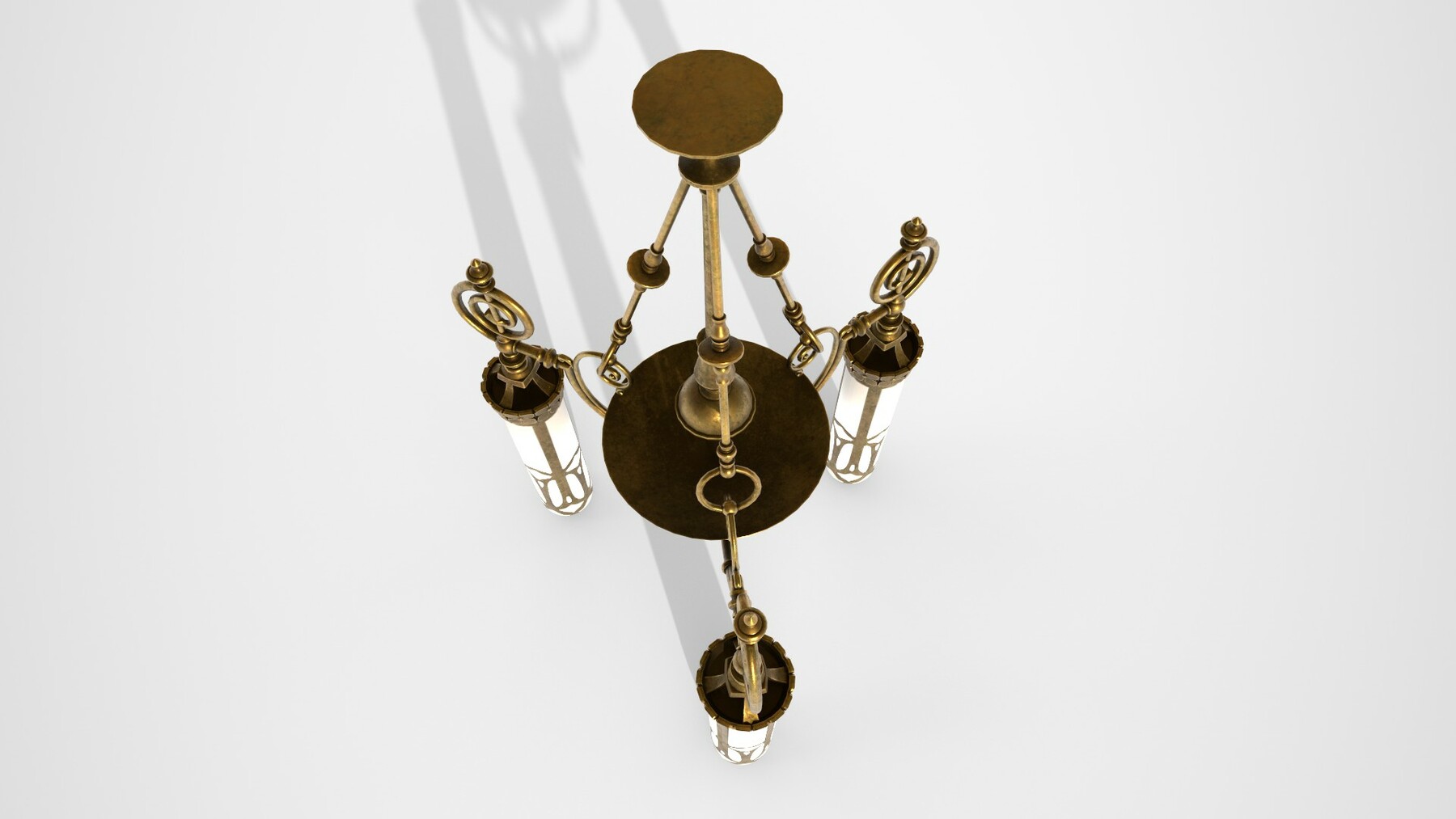 ArtStation Victorian living room chandelier Game Assets