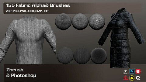 155 Fabric Alpha & Brushes VOL 04