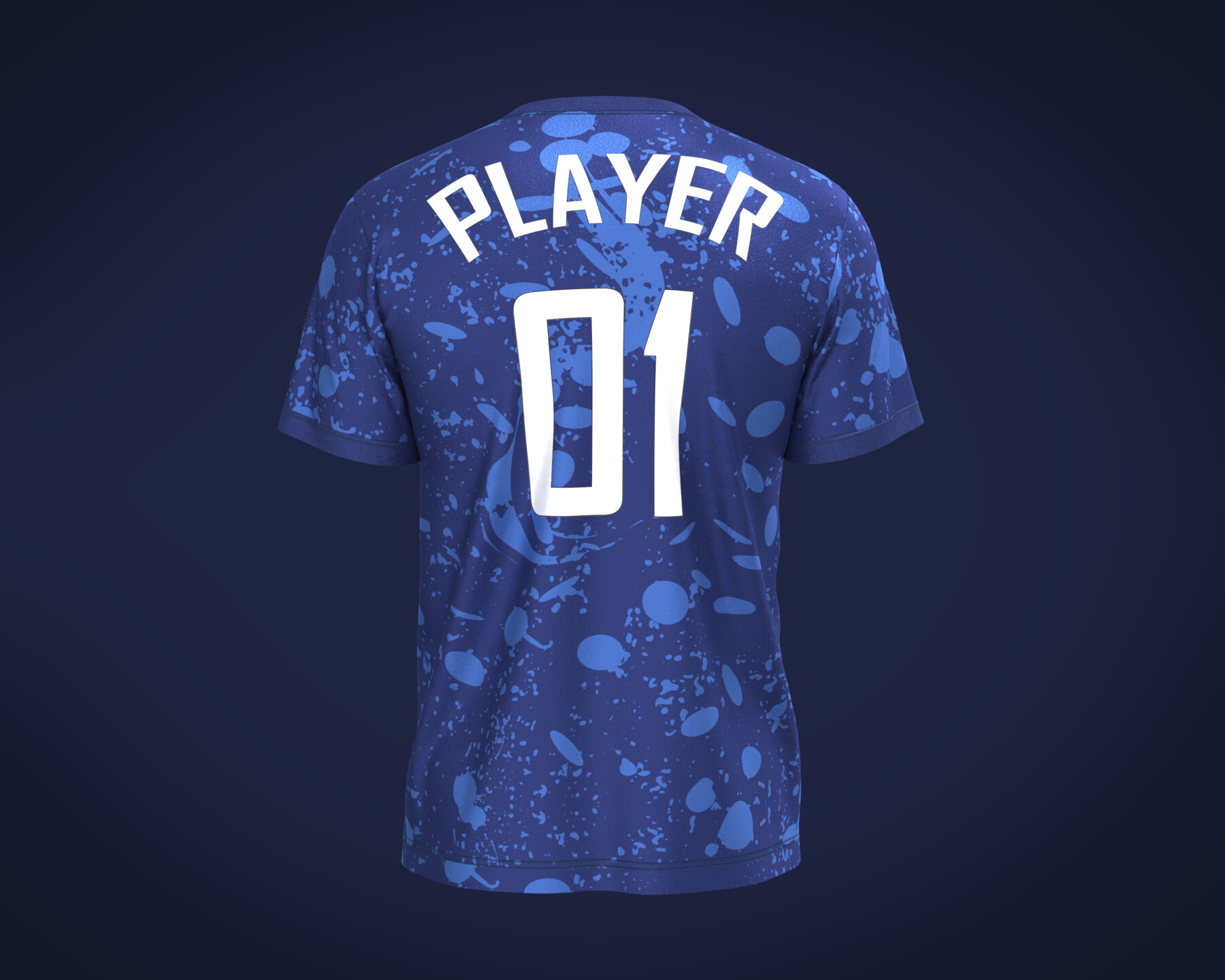 ArtStation Soccer Home Jersey Player 01 Resources