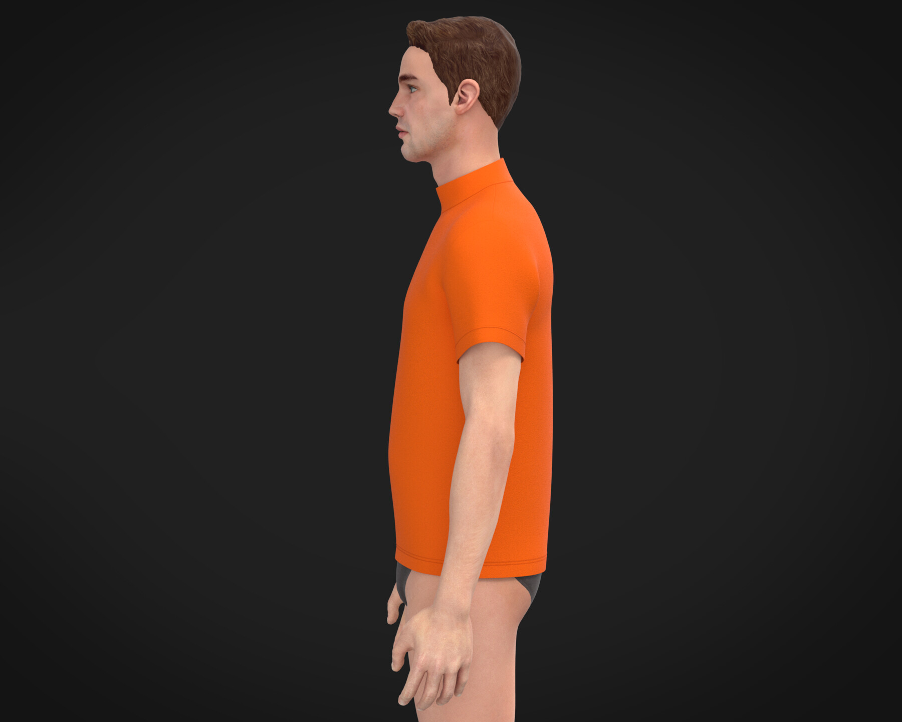 ArtStation - High Neck T-shirt | Resources