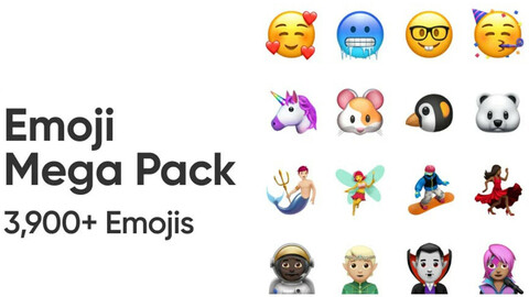 Emoji megapack for Figma