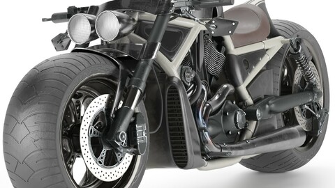 Motor Harley Davidson 3d model