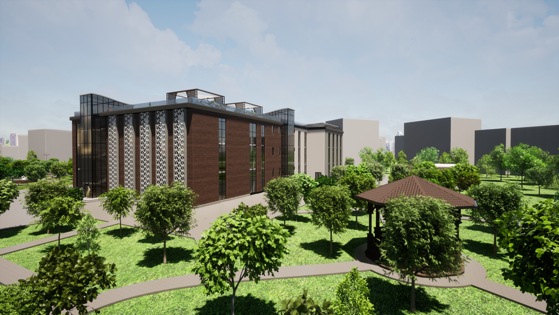 ArtStation Vision Care Clinic Concept Project Resources