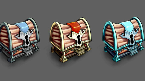 Chest Asset for a Game