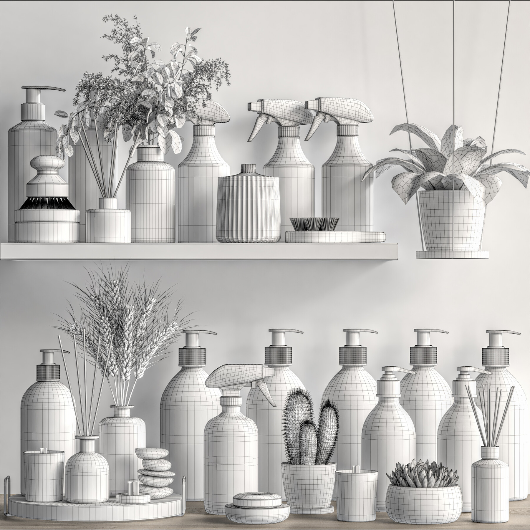 ArtStation - bathroom accessories 60 | Resources