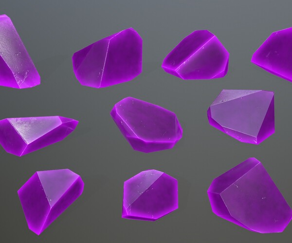 ArtStation - Crystal Set | Game Assets