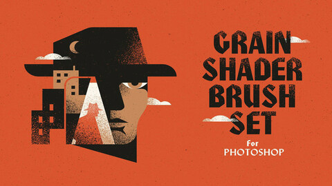 Grain Shaders brushes for Photoshop