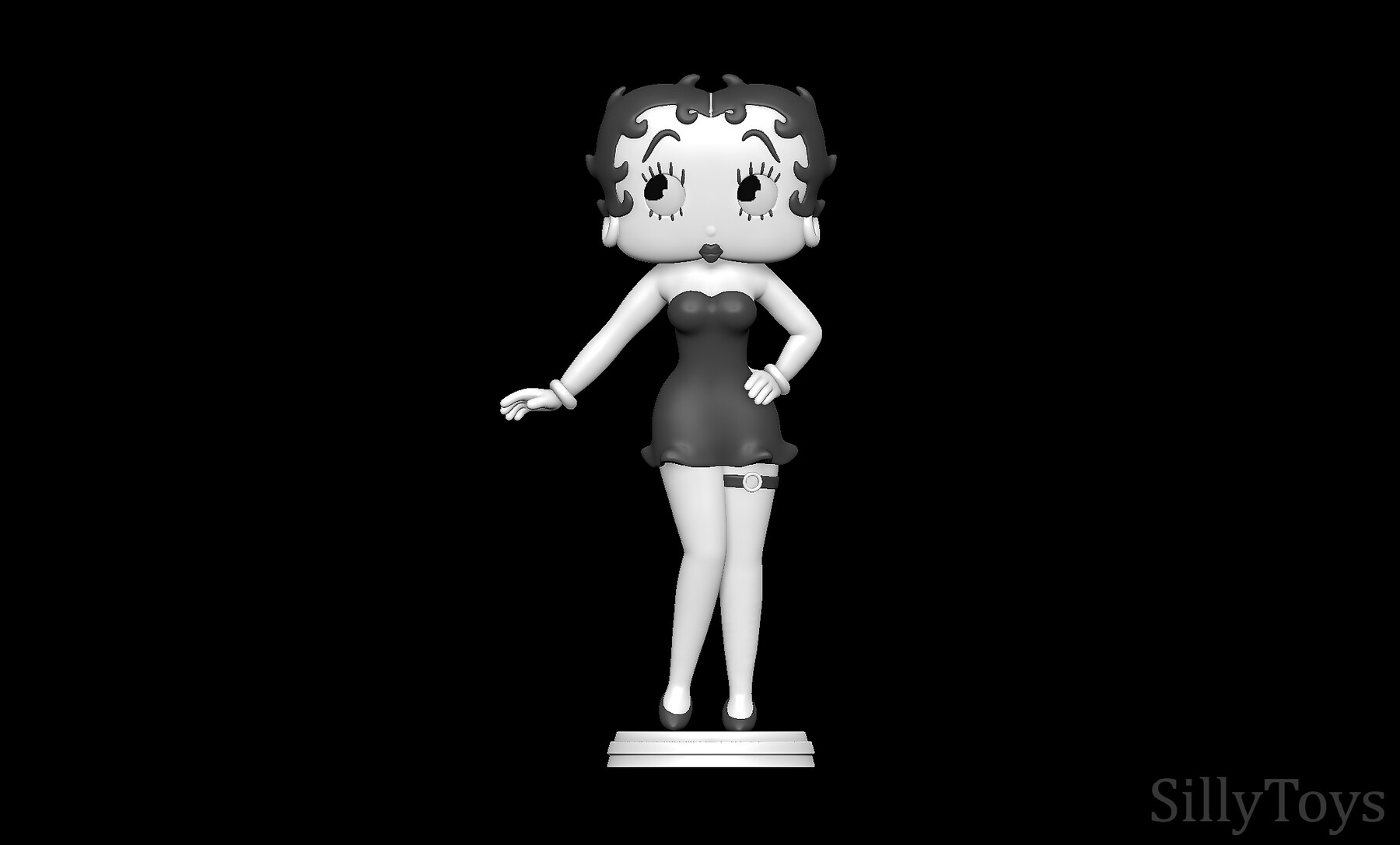 ArtStation - Betty Boop 3D print model | Resources