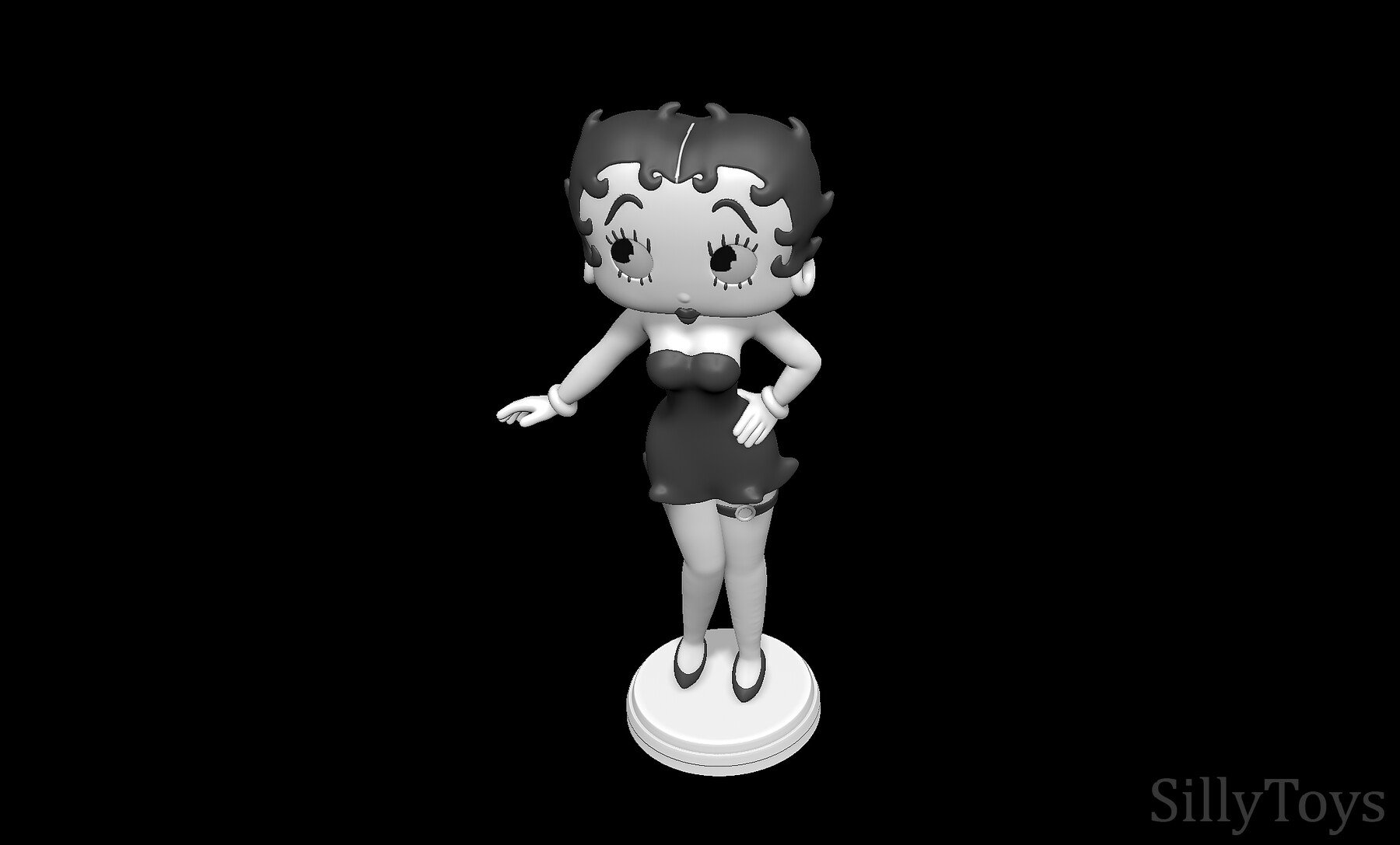 ArtStation - Betty Boop 3D print model | Resources