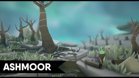 Ashmoor-Lowpoly Nature Pack