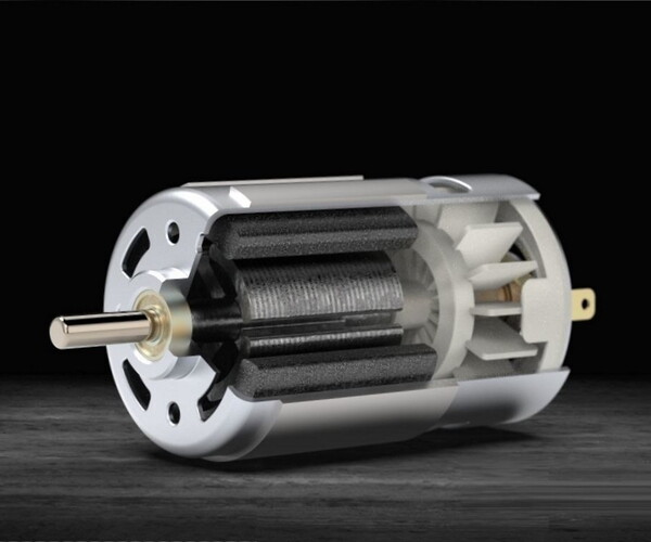 ArtStation - DC Motor | Resources