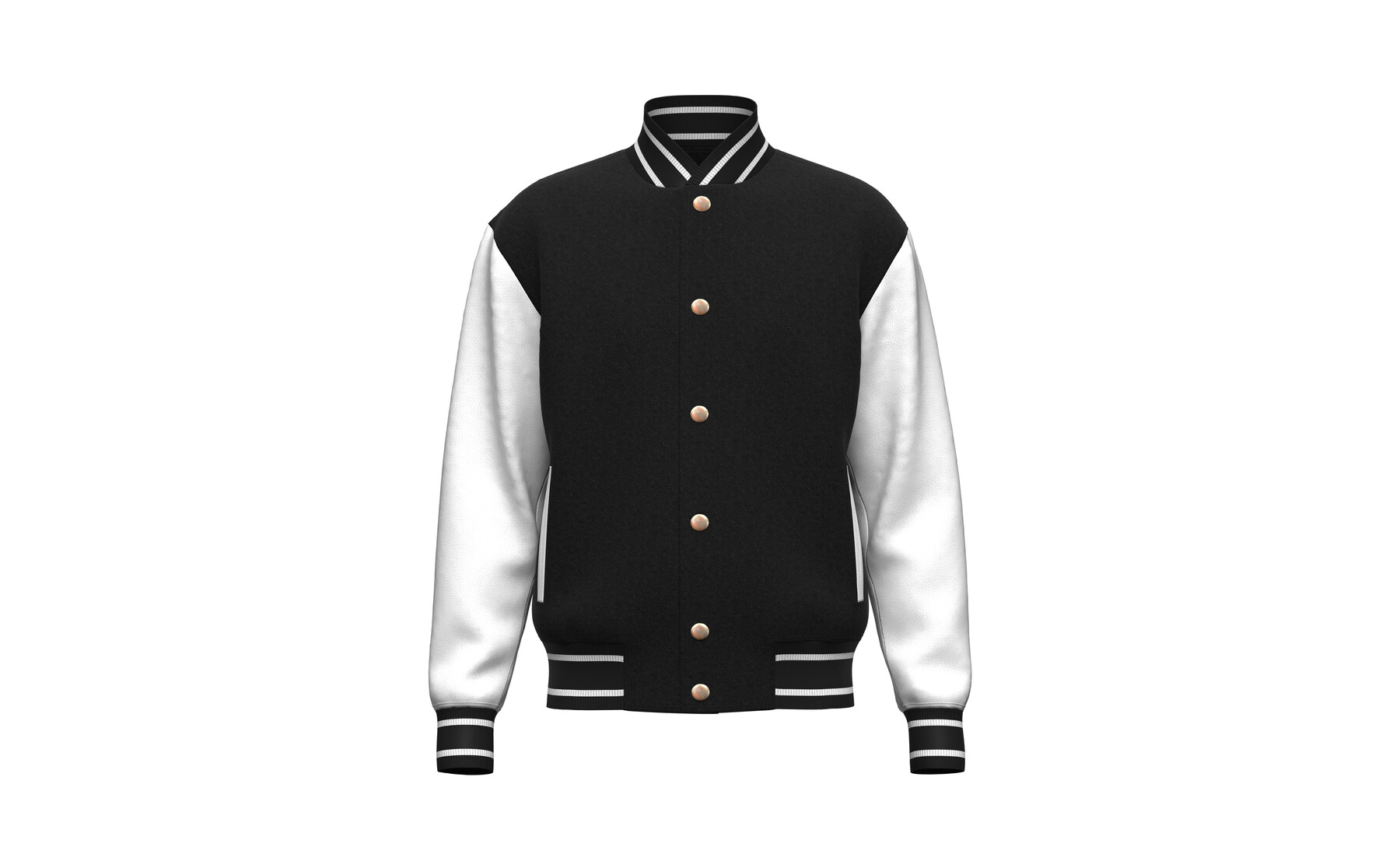 Louis Vuitton Varsity Jacket 3D model 3D printable