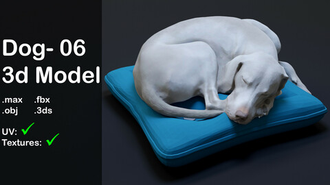 Dog 06_ 3d model