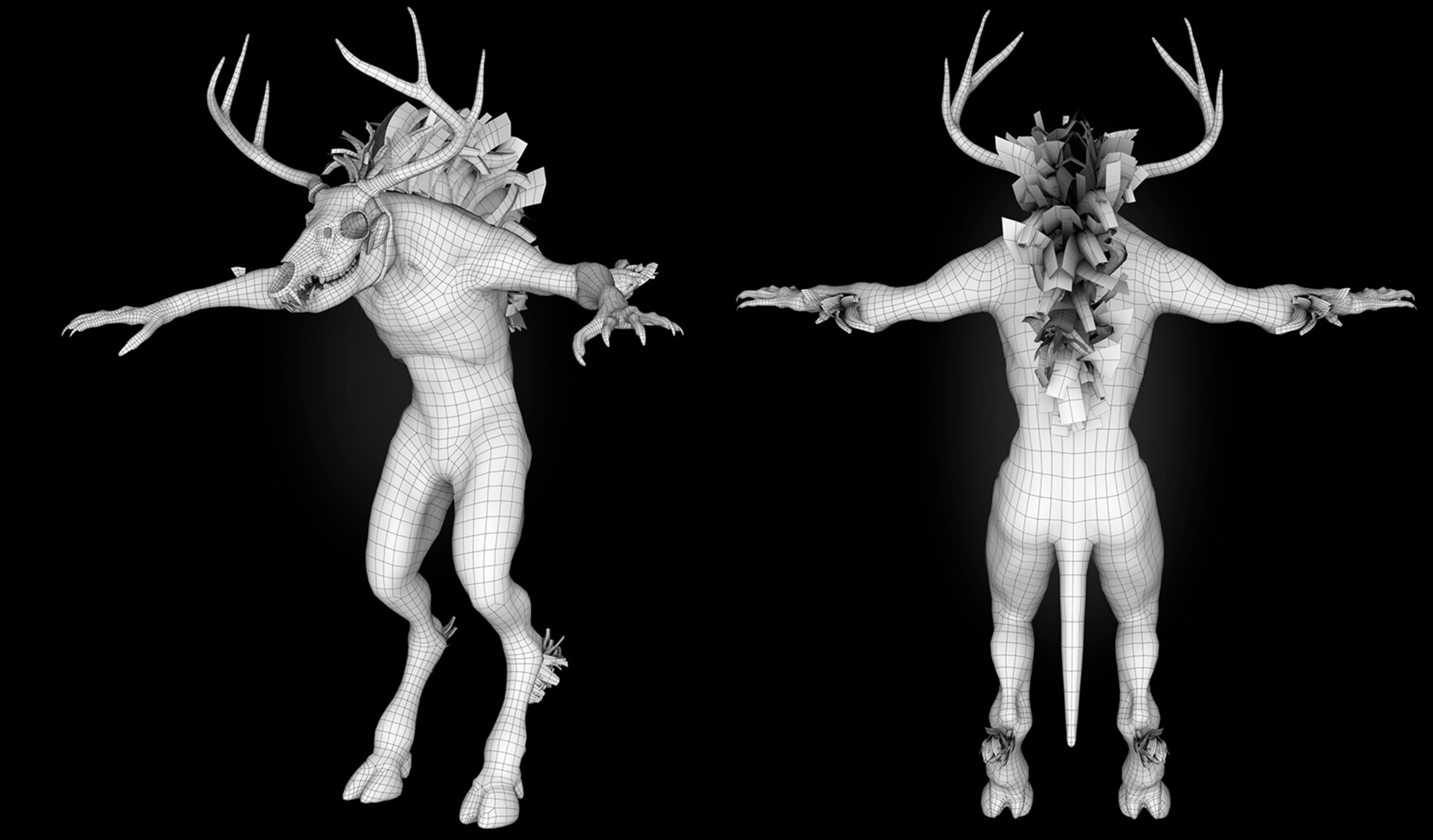 ArtStation - Wendigo | Game Assets