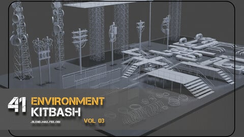 41+environment kitbash vol 03