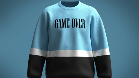 Sweatshirt - game over