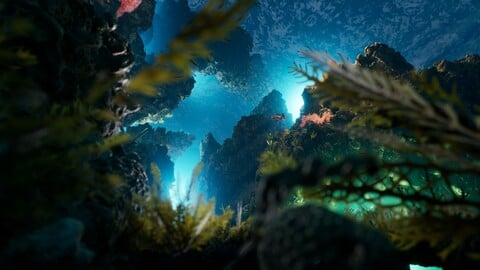 Aqua Coral Reef - Unreal Engine Environment