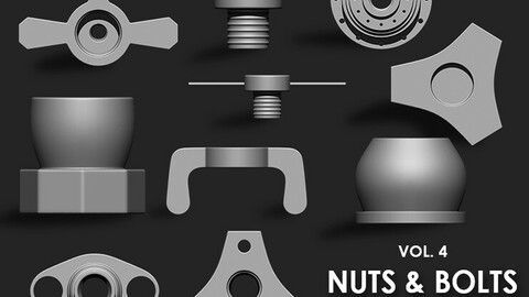 Nuts & Bolts IMM Brush Pack (10 in One) Vol. 4