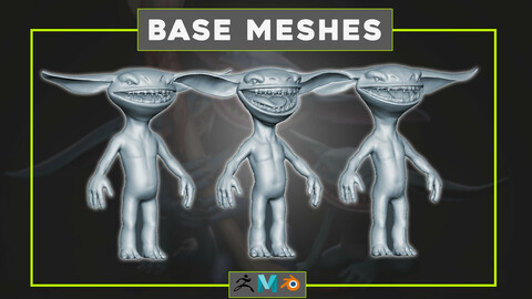 Goblins - Base Meshes