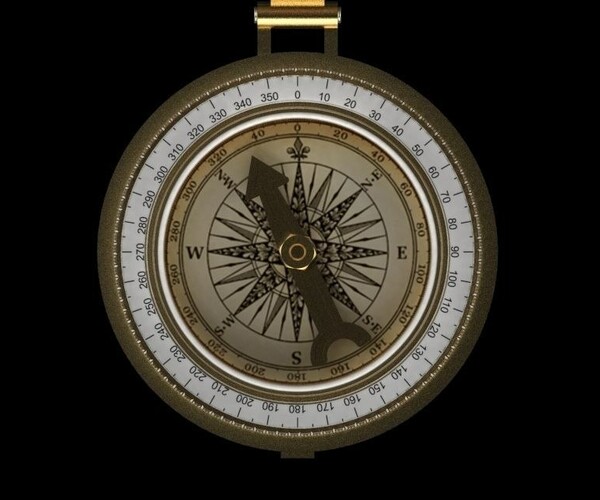 ArtStation - Gold Compass | Resources