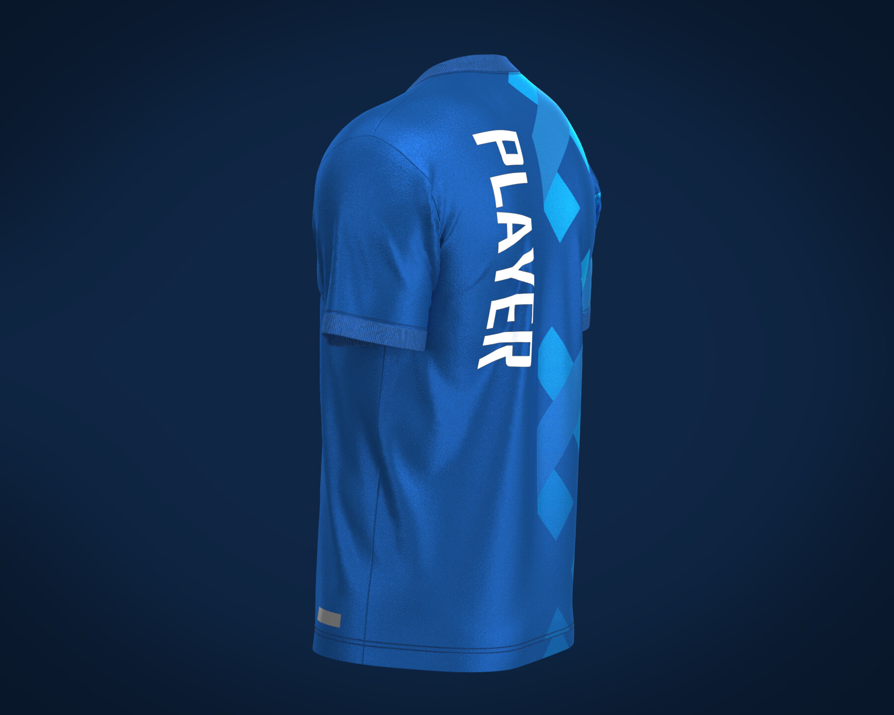 ArtStation - Mens Soccer Orange and blue color Blue Jersey Player-10