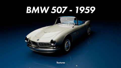 BMW 507 Roadster - Textures
