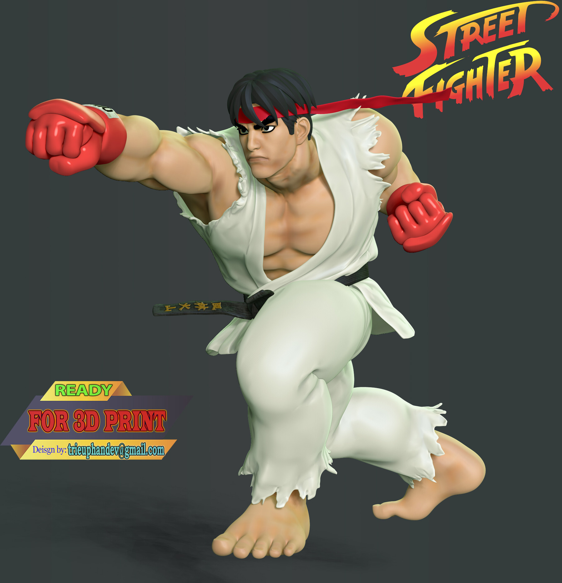 ArtStation - Ryu - Street Fighter II