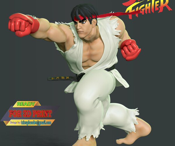 ArtStation - Ryu - Street Fighter | Resources