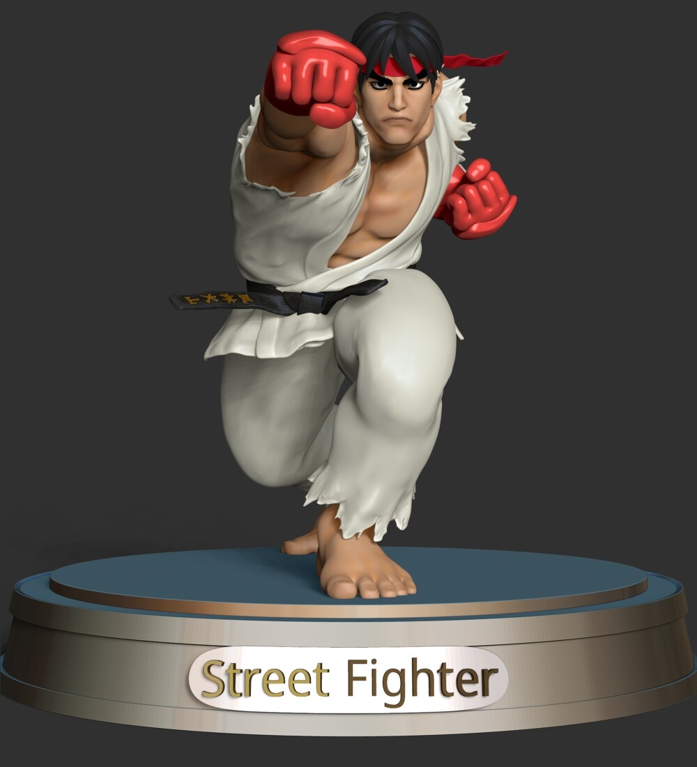 ArtStation - Ryu - street fighter alpha anime
