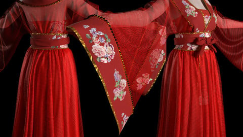 Chinese Traditional Clothing——红景天