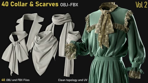 Collars and Scarves Pack-Vol2