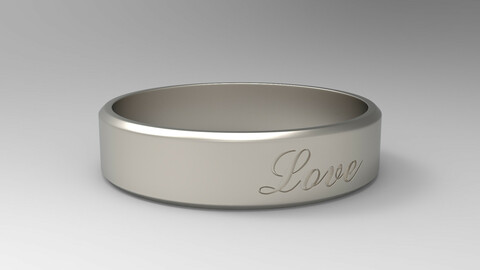 Love Ring Platinum