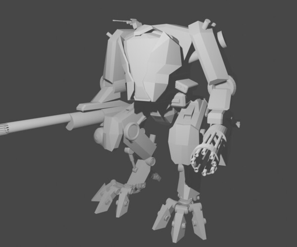 ArtStation - Mech | Game Assets