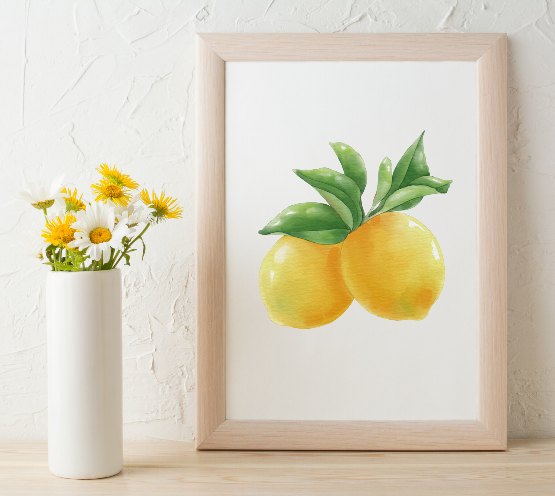 ArtStation - Lemon - watercolor clipart set | Artworks