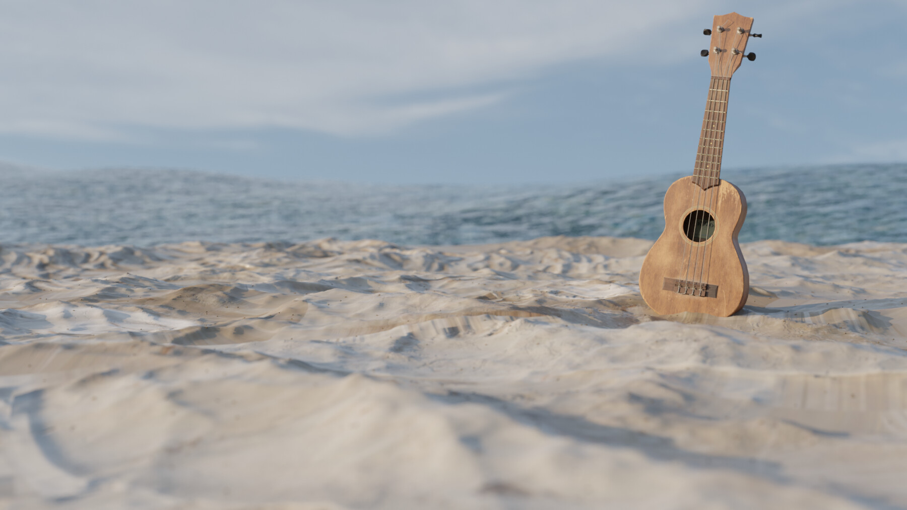 ArtStation Blender beach Artworks