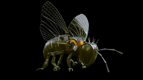 Bee (Mecha) 3D Model