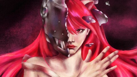 Lucy Elfen Lied, an art print by Sucubuss Art - INPRNT