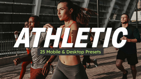 25 Athletic LUTs & Lightroom Presets